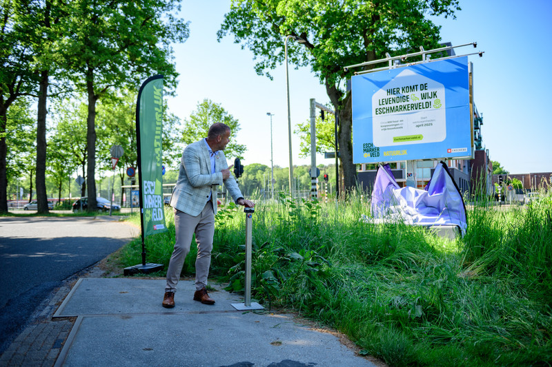 Starthandeling Eschmarkerveld, header op de website